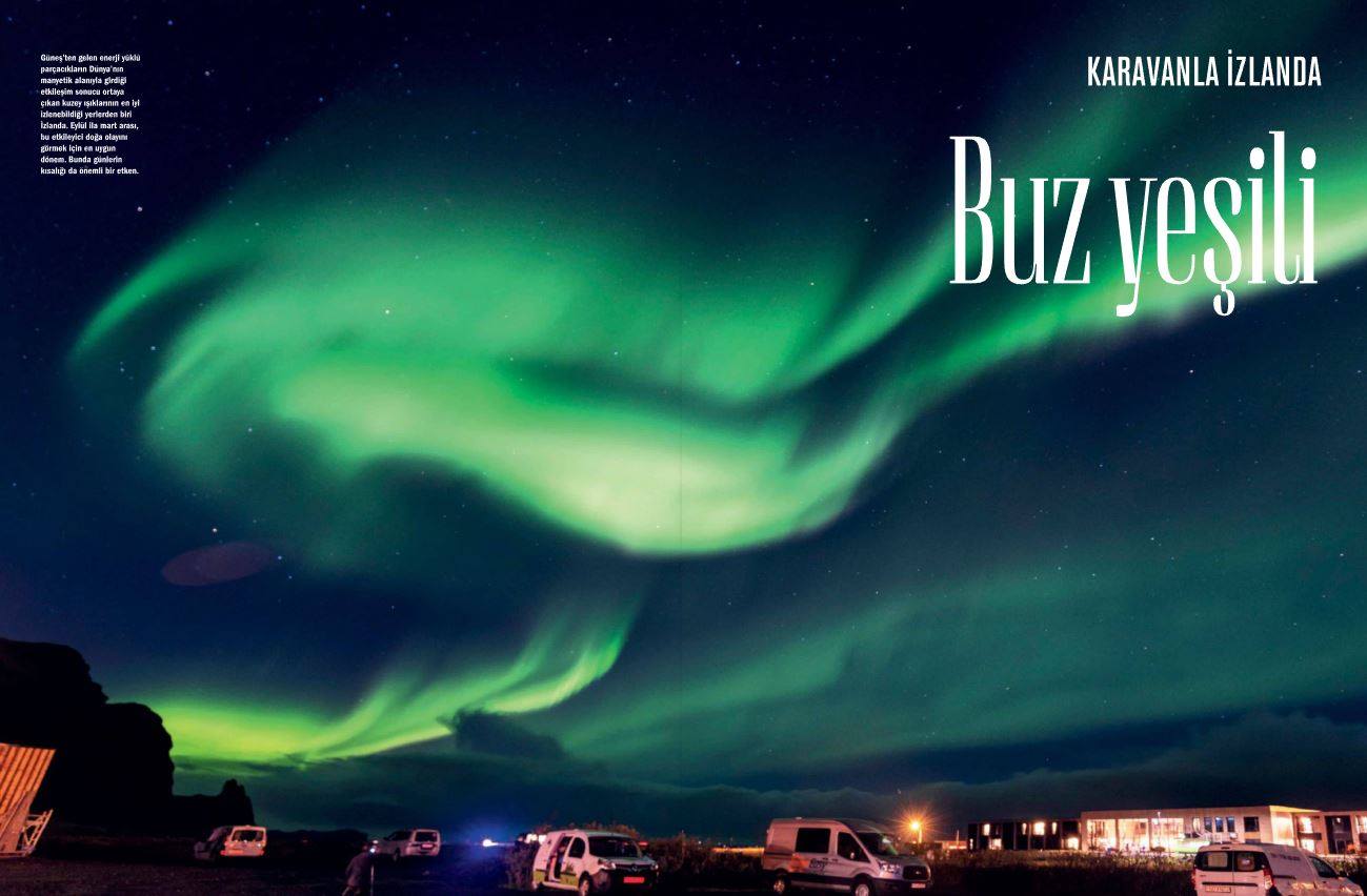 Atlas Dergisi, “Karavanla İzlanda”, 2019 Şubat
