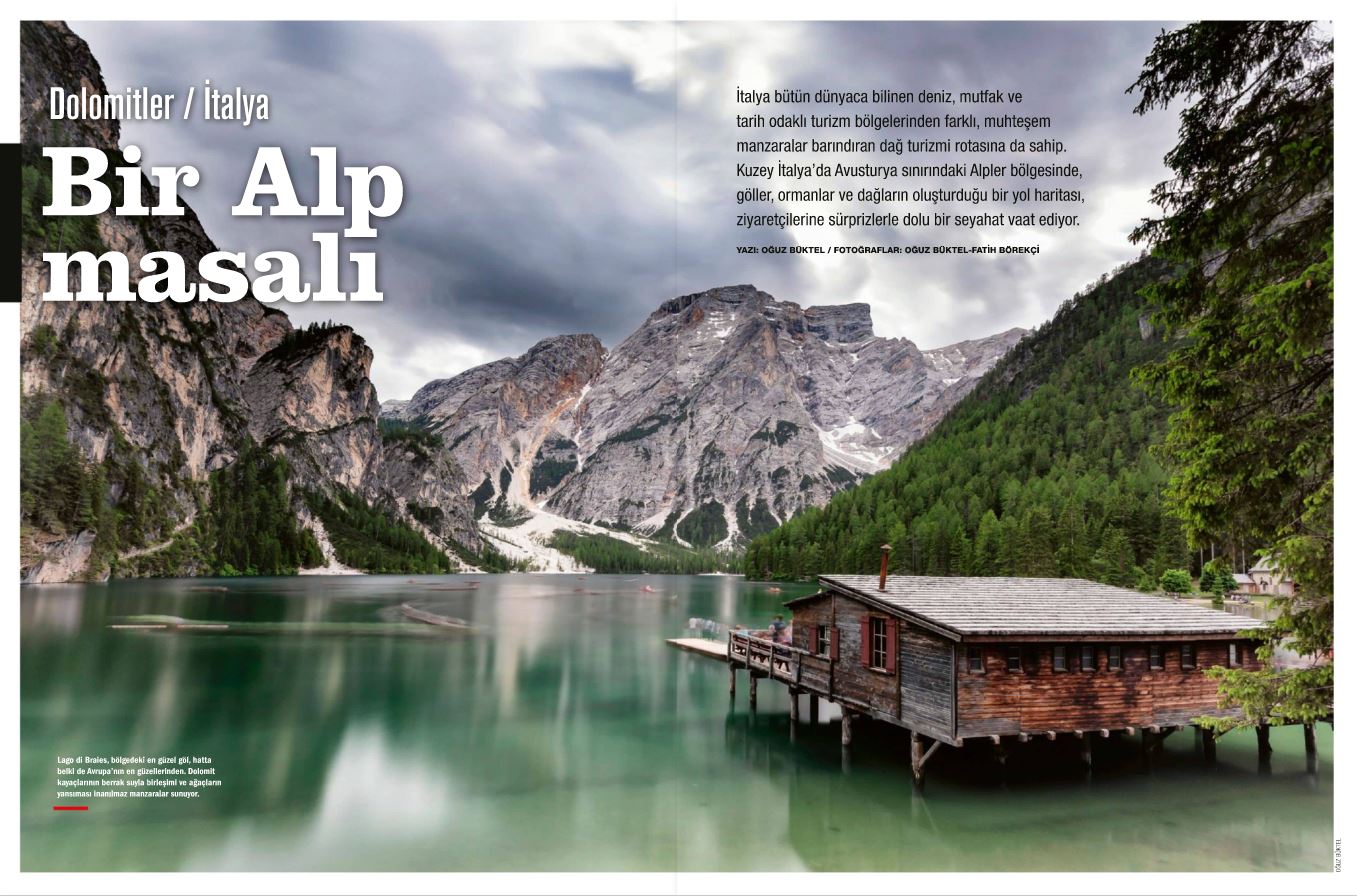 Atlas Dergisi, “Bir Alp Masalı: Dolomitler”, 2019 Aralık